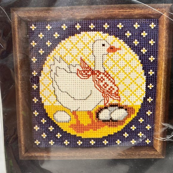 Country Chicken & County Goose Dimensions Cross Stitch Kit - Picture 2 of 9